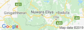 Nuwara Eliya map